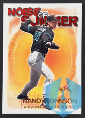 2000 Fleer Noise of Summer #10 of 10 ns Randy Johnson